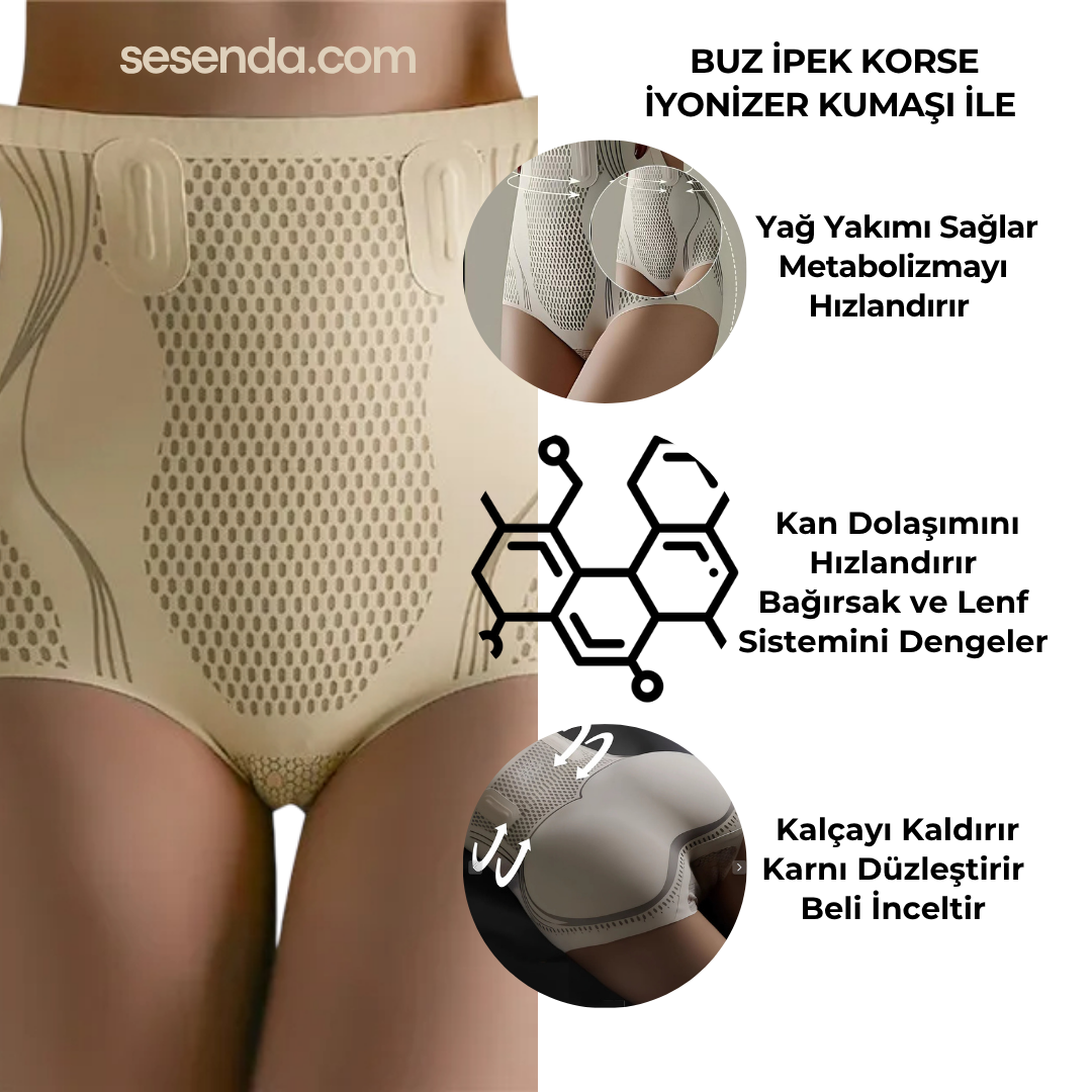 Yağ Yakıcı ve Zayıflatan İpek Korse
