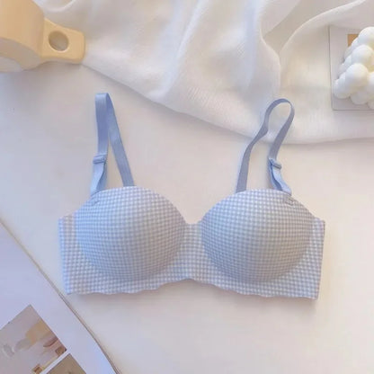 Buz İpek Sütyen  Dikişsiz Şeker Serisi Push Up Özel Tasarım